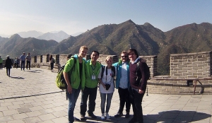 At the Great Wall