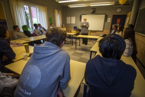 Presentations for students by Council members