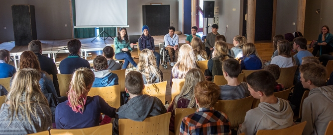 RCN students talking about their experience of conflict