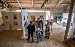 The Art Exhibition in the Høegh.