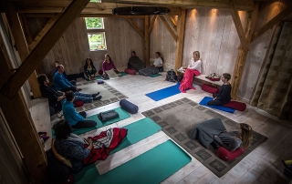 Mindfulness training in the Silent House