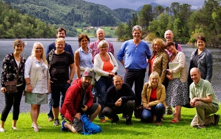 Visitors from Nordahl Grieg Videregående Skole in Bergen