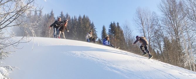 Fun in the snow!