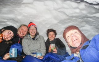 Neil Davis Memorial PBL - in the snowcave