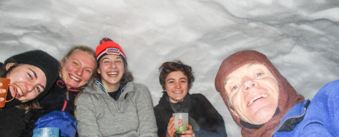 Neil Davis Memorial PBL - in the snowcave