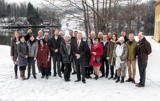 Members of the International Board and guests