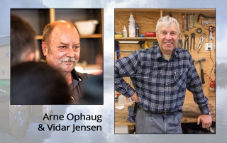 Arne Ophaug and Vidar Jensen