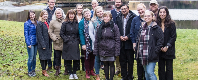 Members of the Nordic National Committees with staff members