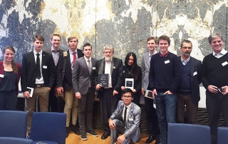 Students at the Rafto Prize Conference in Bergen